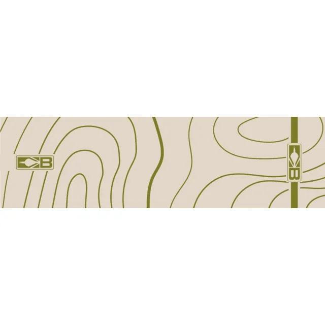 Bohning Arrow Wraps Tan Topo 5.5 in. Standard 13 pk. - Bohning