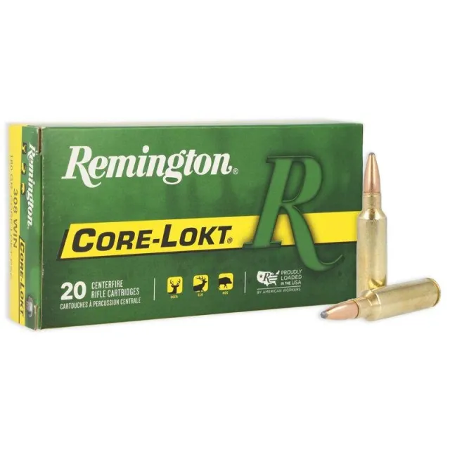 Remington Core-Lokt 300 WSM 150 Grain Pointed Soft Point 20 Rounds - Remington Arms Company, LLC - 300 WSM
