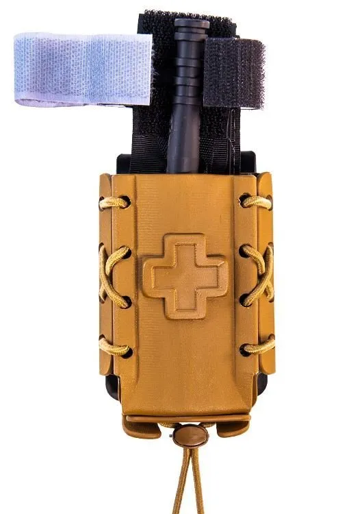 High Speed Gear Slick Tourniquet TACO U-Mount Coyote Brown - High Speed Gear