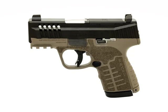 Buy Savage 67065 Stance XR 9MM Pistol, Night Sight, FDE, 13+1 Capacity online