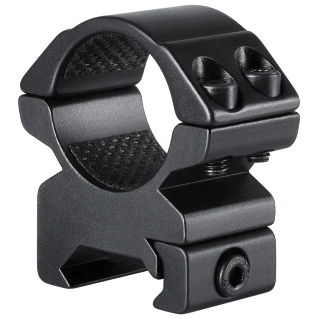 Hawke 22113 Match Mount Rings Weaver 1" Medium Aluminum Matte Black - Hawke Optics