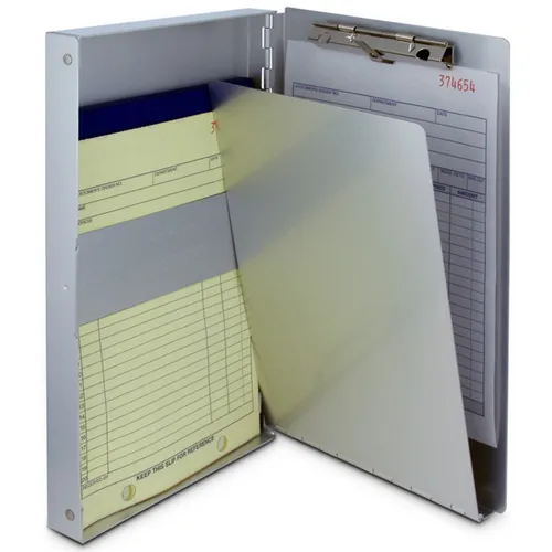Saunders Snapak Form Holder Fits 8.5x11 Sheets Clear Plastic - Saunders