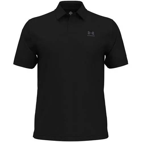 Under Armour Men's Tee To Green Freedom Polo Moisture Wicking