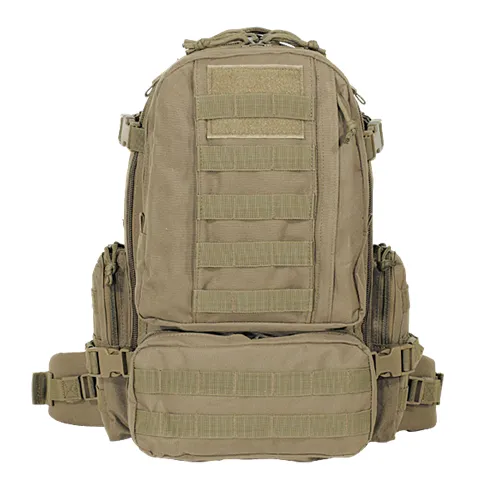 Voodoo Tactical Mini Tobago Pack Die Cut MOLLE Black - Voodoo Tactical