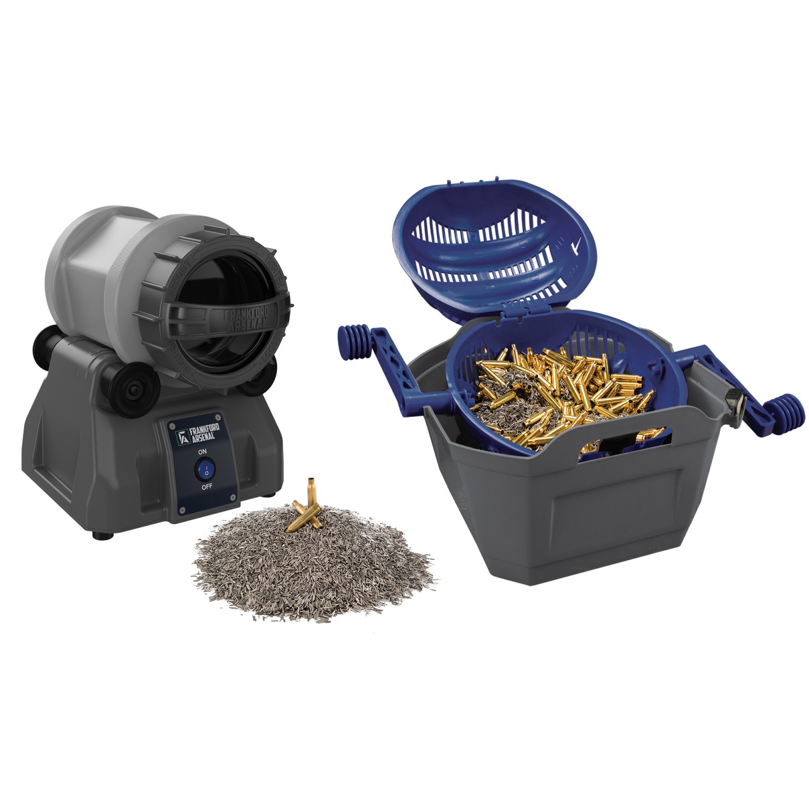 Rotary Tumbler Lite Essentials Kit Frankford Arsenal 1199452 Wet/Dry - Frankford Arsenal