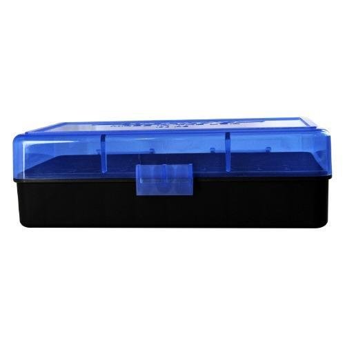 Berrys Mfg 50Rd Ammo Box - 454 A.E. Blue w/Bl - Berry's Mfg