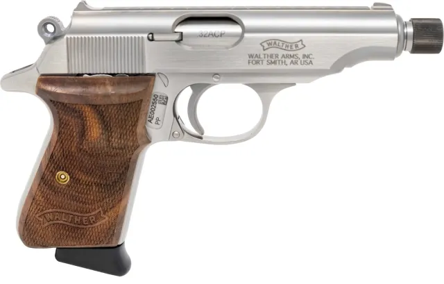 Buy Walther PP .32 ACP 3.9 In 8+1 Double Action Stainless online