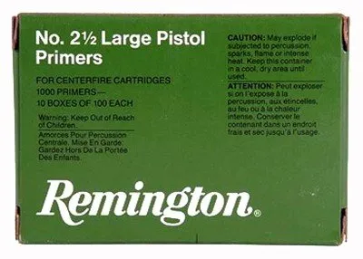 Buy REMINGTON PRIMERS LARGE PISTOL 5000 PACK online