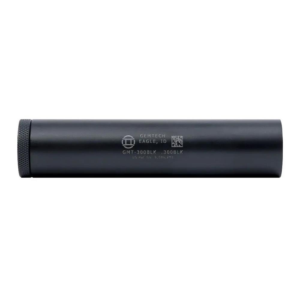 USED Gemtech GMT-300BLK Suppressor .300 BLK 6.7 5/8x24 Thread Black - Gemtech - 300 Blackout