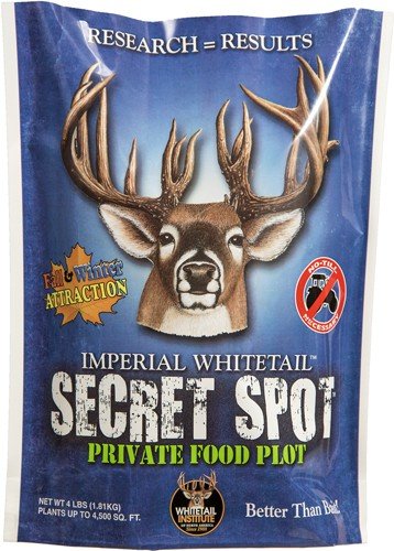 Whitetail Institute SECS4 Imperial Seed Secret Spot 4lbs 4500 Sq Ft - Whitetail Institute