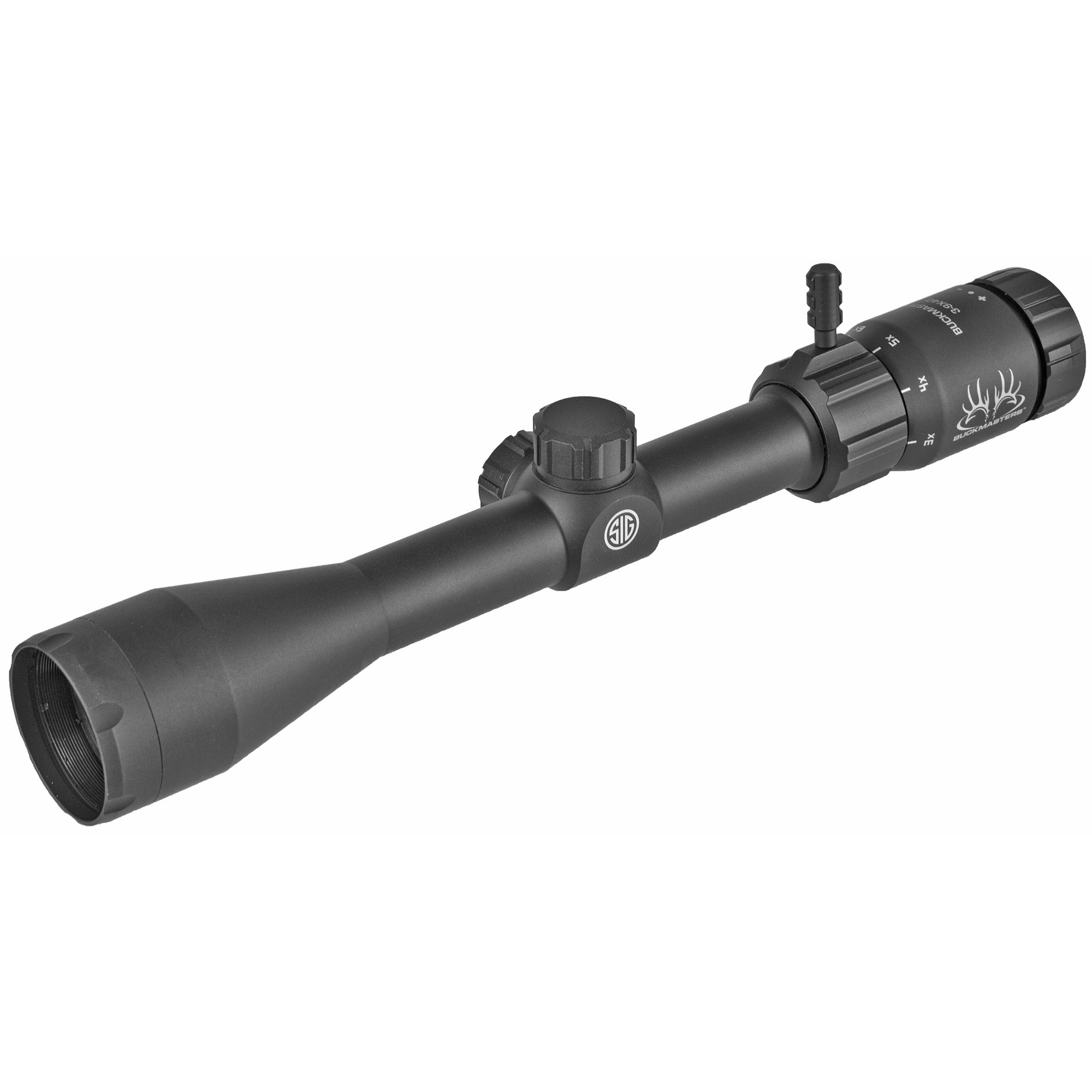 Sig SAUER Buckmasters Rifle Scope 3-9x40mm BDC Reticle Black - Sig Sauer - 40MM