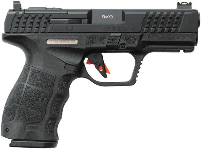 SAR SAR9 9MM COMPACT GEN3 U-80 15RD - SAR USA - 9mm