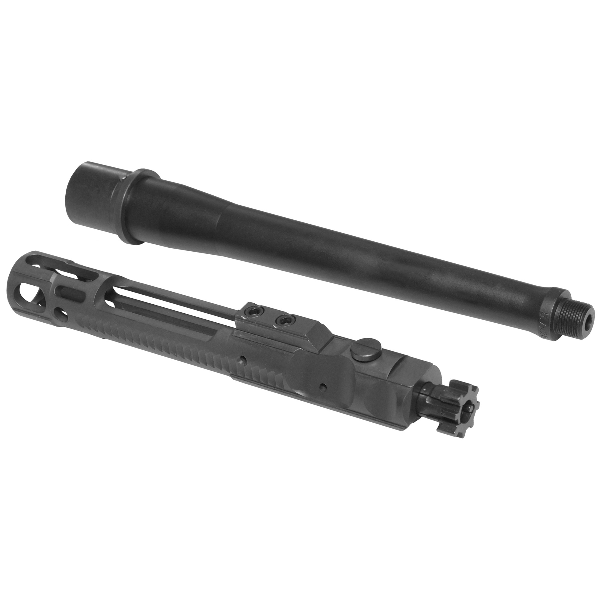 CMMG 8in 4140CM SBN Barrel BCG Kit, 57x28mm, Radial Delayed Blowback, Black - CMMG - 8"