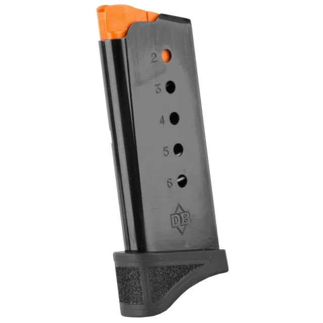 Diamondback DB9 Gen 4 Magazine - 9mm Luger, 6 Round, Steel, Black Finish - Diamondback - 9mm