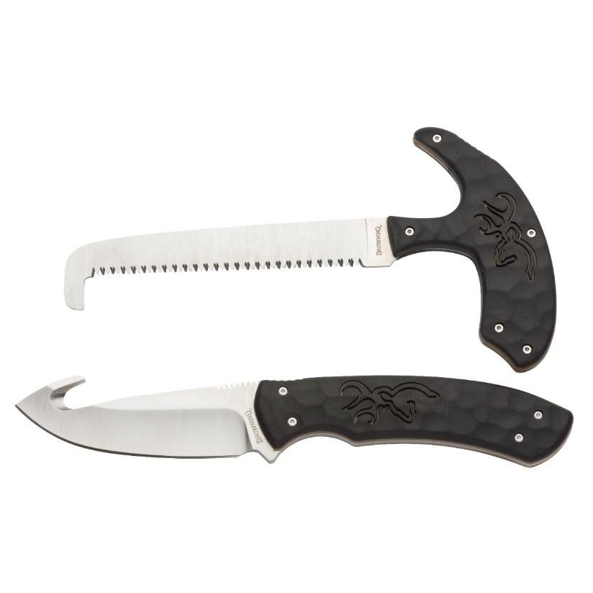 Browning 3220420 Primal Combo Boxed 3.75"/5.25" Fixed Drop Point Gut - Browning