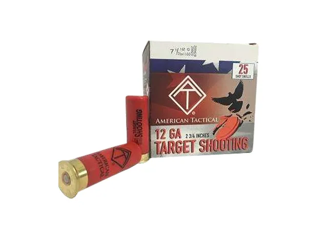 ATI 240379 12Gauge 2.75" 1oz 7.5Shot 25 Per Box/10 Case - GSM Outdoors - 12 Gauge