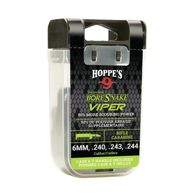 Hoppe's 24012VD BoreSnake Viper 6mm/243 Rifle - Hoppe's - 6MM/.240-.244 CAL
