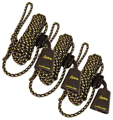Hunter Safety System HSS Lifeline 30 W/Single CARABINER 3Pk - Hunter Company