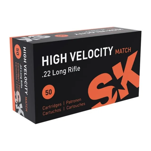 SK 22 LONG RIFLE 40GR ROUND NOSE 50/BOX
