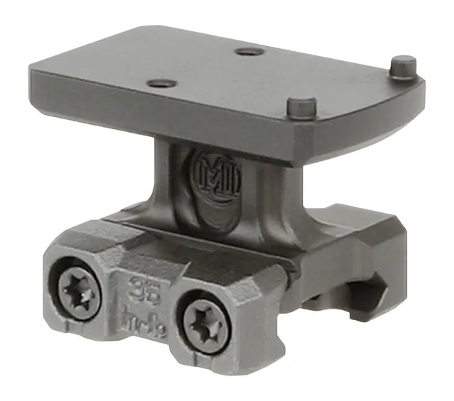 Midwest Industries MK2 Optic Mount Low Fits RMR Anodized Finish Black - Midwest Industries