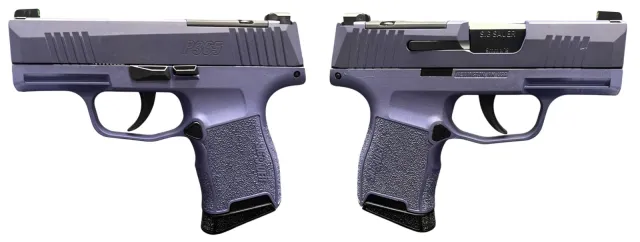 Sig Sauer P365 9mm 3.10 In Optic Ready Two Tone Purple 10 Round