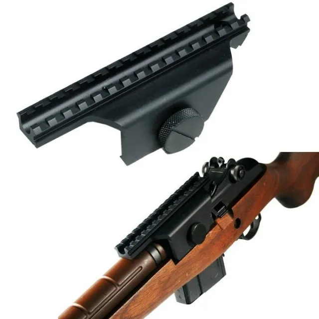Leapers MNT-914V2 Gen 4-Point Locking M14/M1A Scope Mount, 15-Slot Rail - Leapers