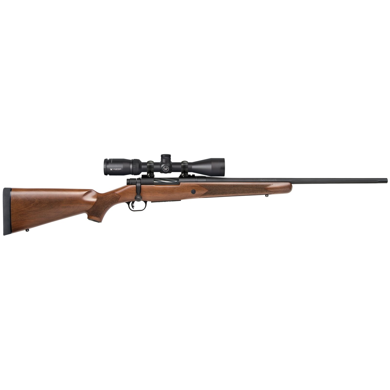 Mossberg Patriot .308 Win Bolt Action 22 in Fluted Barrel Walnut 5 Rnd - Mossberg - 308 WIN.