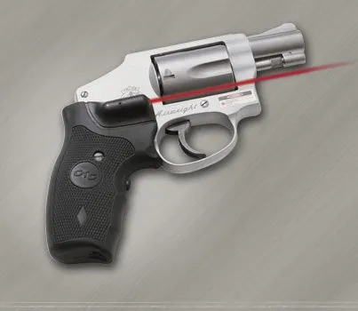 Crimson Trace 011150 LG-305 Lasergrips Red Laser for S&W J-Frame Revolver - Crimson Trace - 0.50" AT 50 FT
