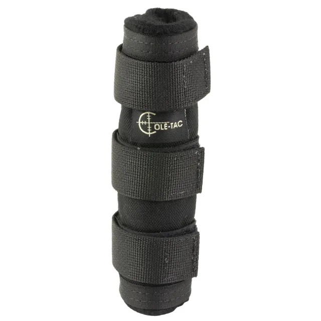 Cole-TAC MP101 Suppressor Cover 6 in Black 1-2 in Diameter 1800 F - Cole-TAC - 6"