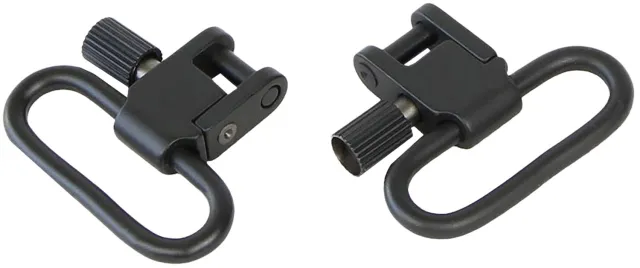 Bulldog BD880 Deluxe Locking Swivel Set 545 Black 1" Steel - Bulldog - 1"