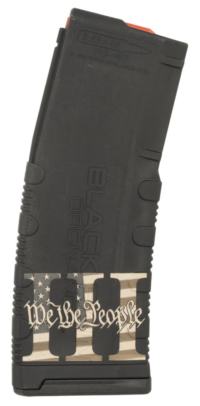 Black Rain Ordnance BRO-MAG30-3 30rd AR-15 Magazine 5.56/.223 Polymer Black - BRO - 30RD