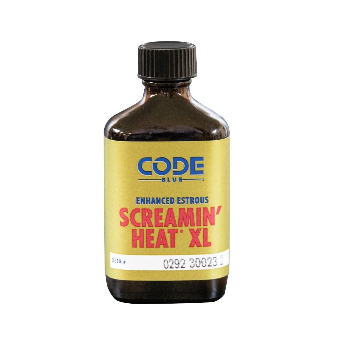 Buy Moultrie Code Blue Screamin' Heat XL 2 oz Hunting Scent Estrous Urine online