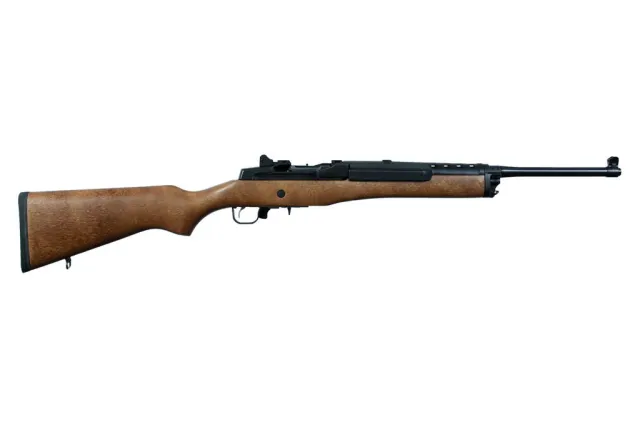 Ruger 5803 Mini-Thirty 7.62X39 Rifle 5+1 Blue Hardwood 18.5" Barrel - Ruger - 7.62X39