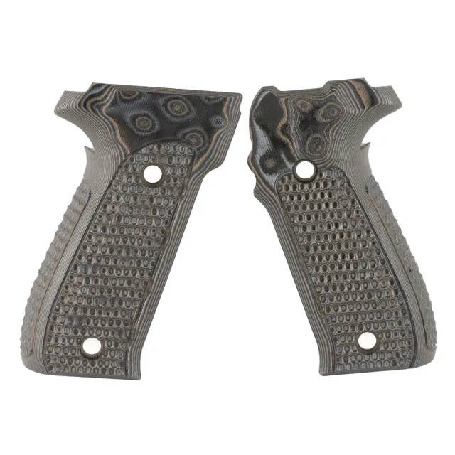 Hogue 26137-BLKGRY G-Mascus Black/Gray G10 Piranha Grip for SIG P226 - Hogue