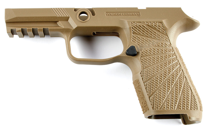 Wilson COMBAT Compact No Manual Safety Tan Grip Module for Sig Sauer P320 - Wilson Combat