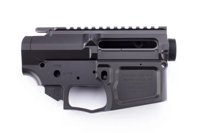 Wilson Combat AR-15 Matched Billet Receiver Set Black Armor-Tuff