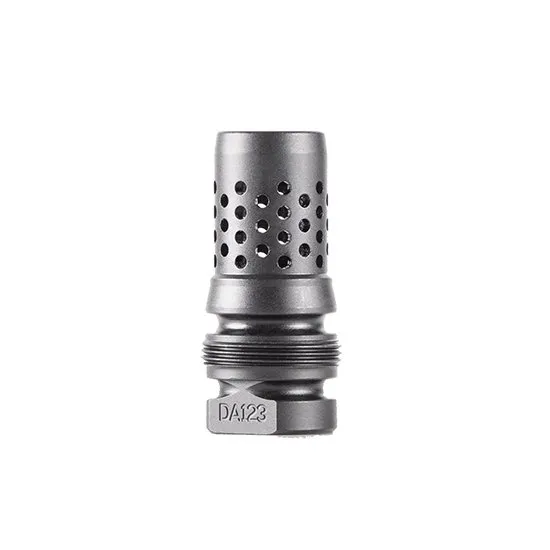 Dead Air Armament Xeno Mount Muzzle Brake 1/2x28 Black - Dead Air for sale at Bang-Bang Tactical