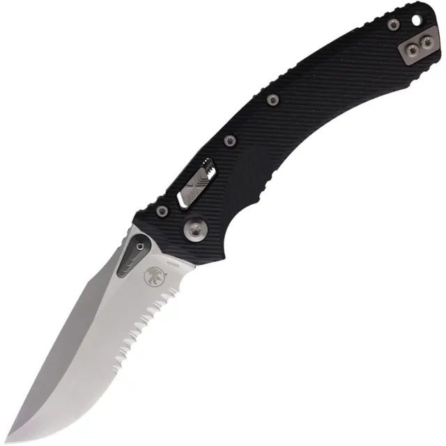Microtech Amphibian 3.9 In SE/STD/SW Black G-10 Handle - MICROTECH