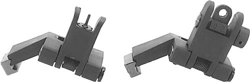 Buy J&E Machine TS-PS9B Flip-Up Front & Rear Offset Polymer Sight Set Black online