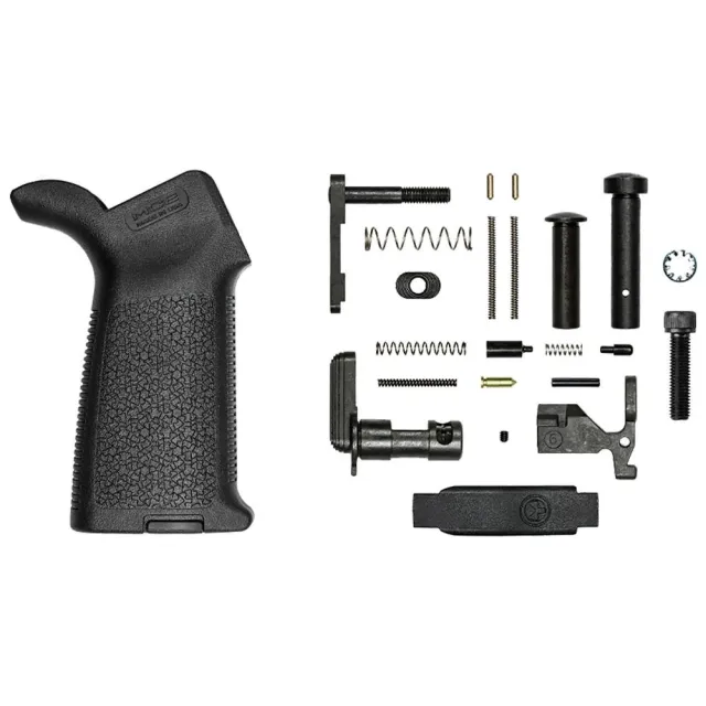 Aero Precision APRH100980 AR-15 MOE Lower Parts Kit Minus FCG - Black