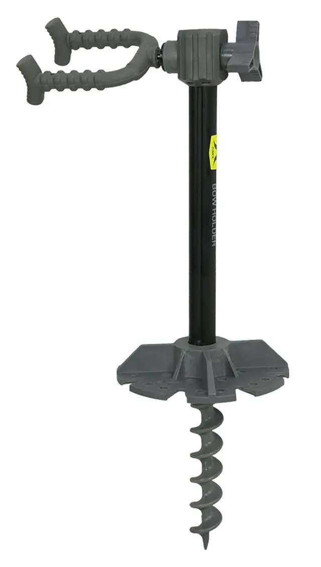 Buy Hawk Treestands HWK3840 Earth Anchor Bow Holder Black Silent-Grip online
