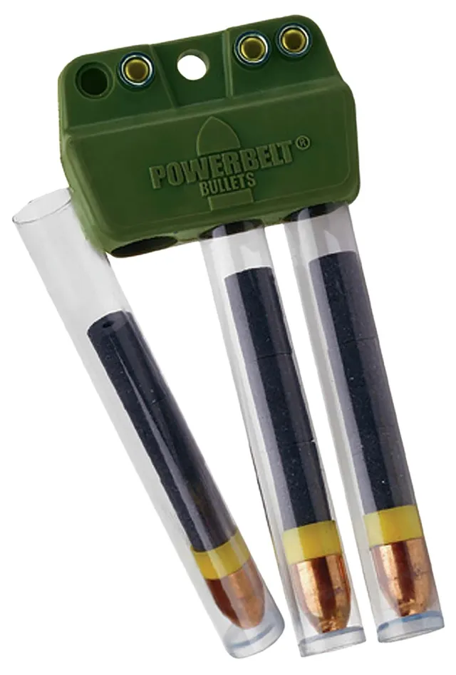 PowerBelt Bullets AC1501 SpeedClip System Green Plastic Capacity 3 - PowerBelt - 50 CAL