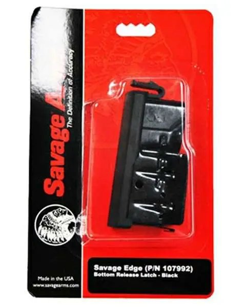 Savage Arms 55232 Axis Blued Detachable 4rd Magazine for 6.5 Creedmoor/308 Win/7mm-08 Rem/260 Rem/338 Federal/243 Win, Savage Axis/Apex/10/110/11/16 - SAVAGE ARMS - 243|308|7MM-08|6.5 CREEDM