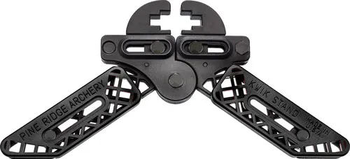 Pine Ridge Kwik Stand Bow Support - Adjustable Jaws and Legs - Model 2559-BK (Black) - Pine Ridge