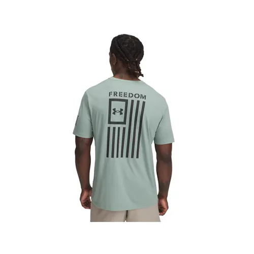 Under Armour Freedom Flag T Short Sleeve 3XL Cotton Blend