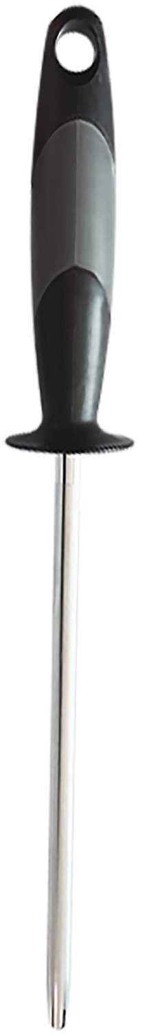 AccuSharp 034C Diamond Steel 9 in Black Overmolded Rubber Handle - FPI
