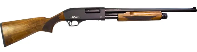 GForce P3 12 Gauge Pump Action Shotgun 20 in Black Walnut 4+1 Capacity - GForce Arms - 12 Gauge