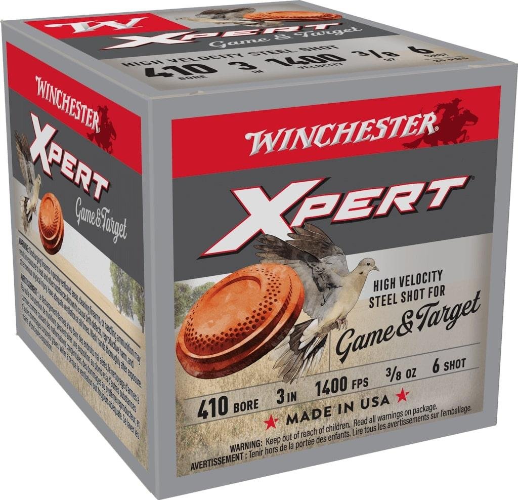 Winchester WE413GT6 410 Gauge 3 in 3/8 oz 1400 fps 6 Shot Shotshells - Winchester - .410 Bore