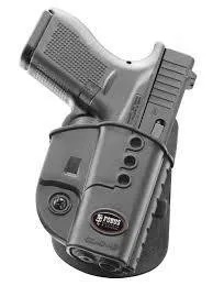 Fobus GL42ND Passive Retention OWB Black Polymer Paddle