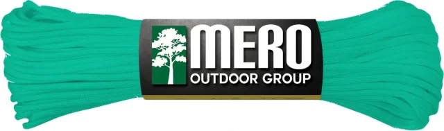 Mero 550 Paracord 100' 550 lb Turquoise Rope - E.L. Wood Braiding Co. Inc.